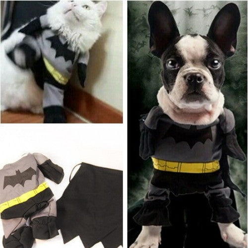 Cool Batman Pet Costume Apparel