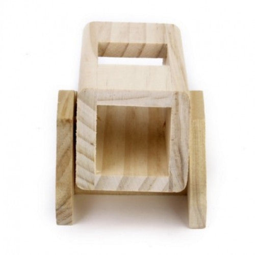 Wooden Seesaw Cask Hamster Teether Totter