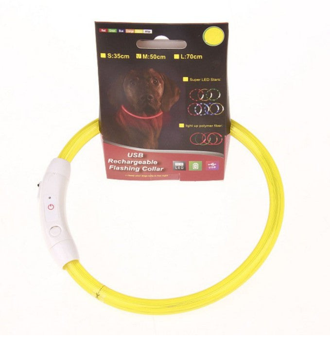 Adjustable and Rechargeable LED Pet Collar