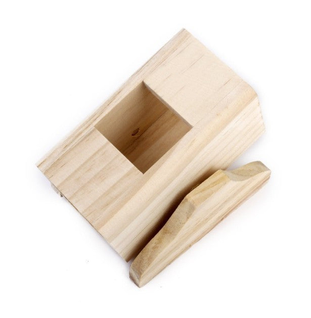 Wooden Seesaw Cask Hamster Teether Totter