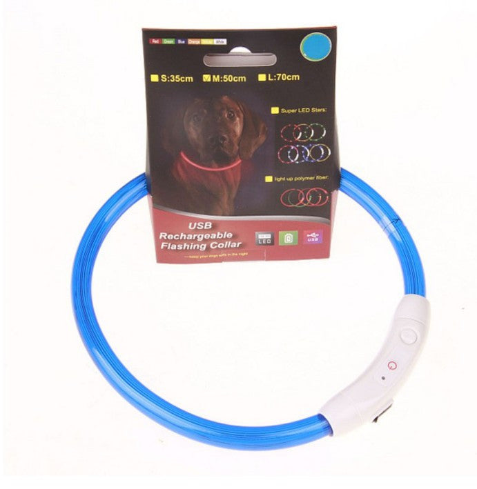 Adjustable and Rechargeable LED Pet Collar