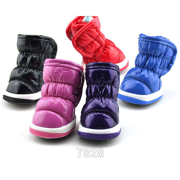 Synthetic Leather Anti-slip Pets Boots