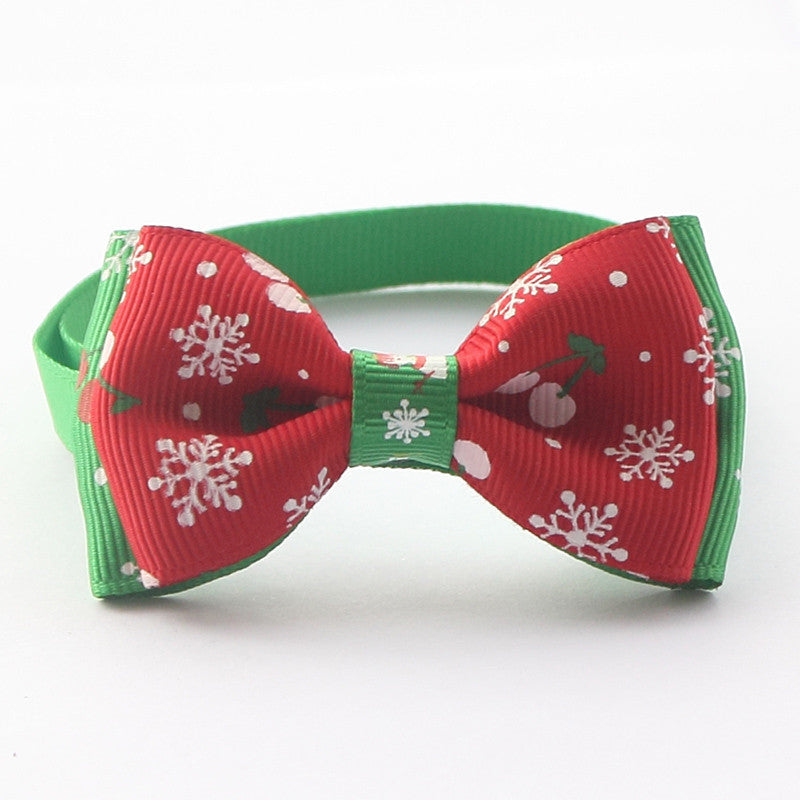 Christmas Dogs Bow Ties