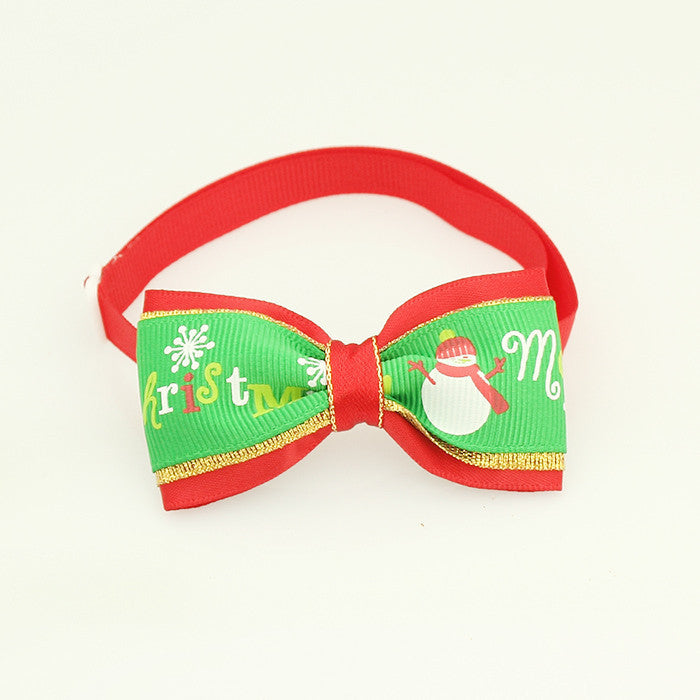 Christmas Dogs Bow Ties