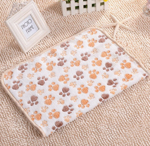 Cute Floral Pet Soft Blanket