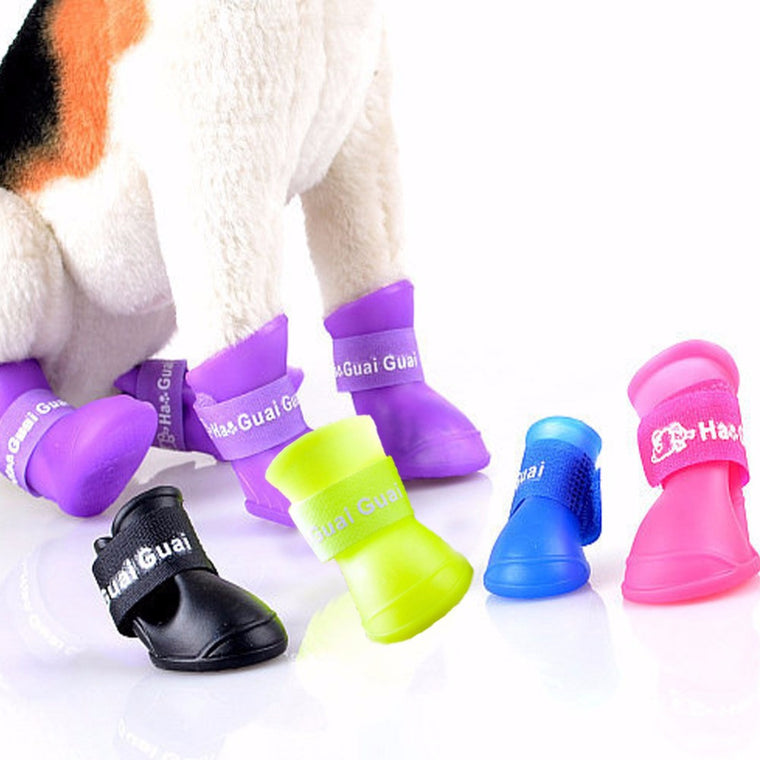 Fashion Pet Waterproof Shoes Anti Slip