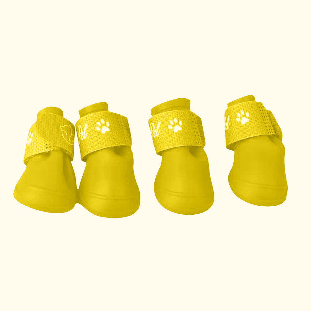 Fashion Pet Waterproof Shoes Anti Slip