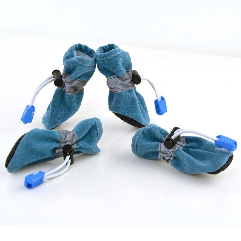 Pet Suede Warm Anti-slip Shoes