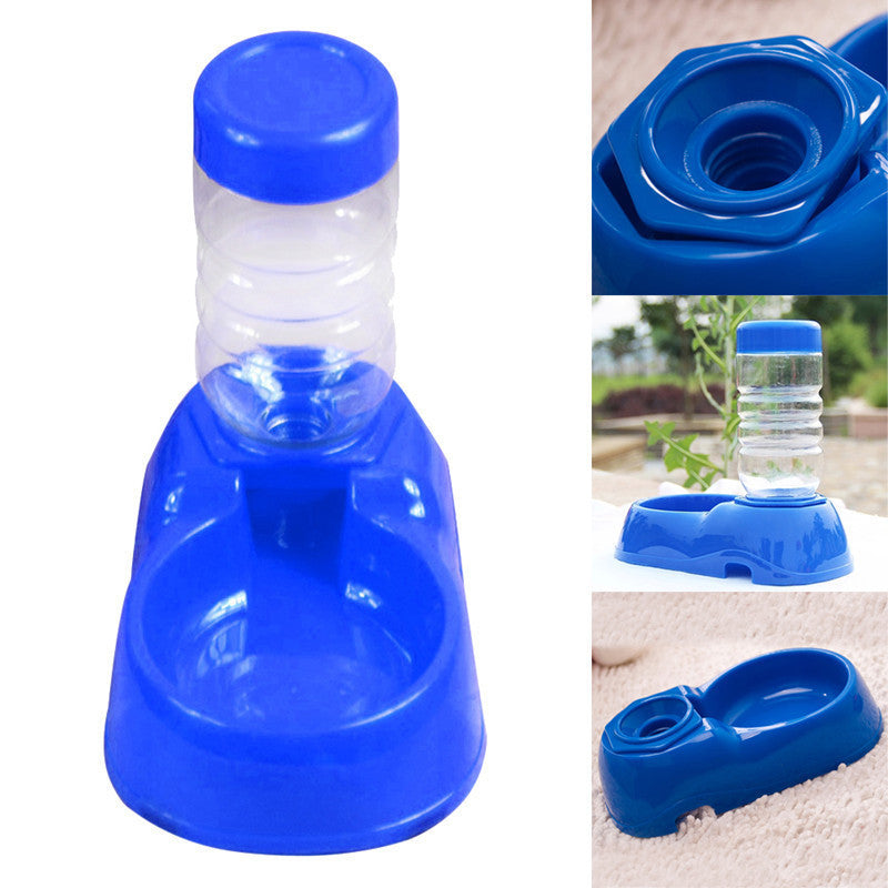 Automatic Water Dispenser Food Dish Bowl Feeder