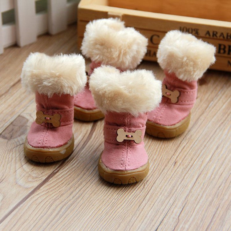 Winter Warm Pet Snow Boots