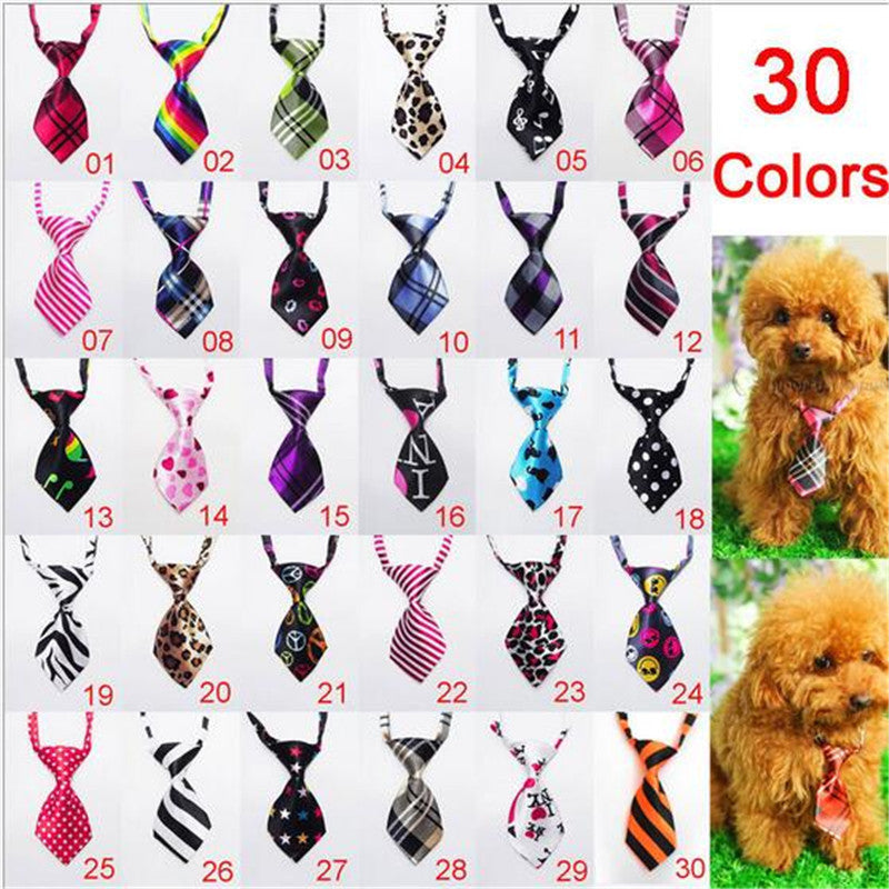 Colorful Pet Bow Ties